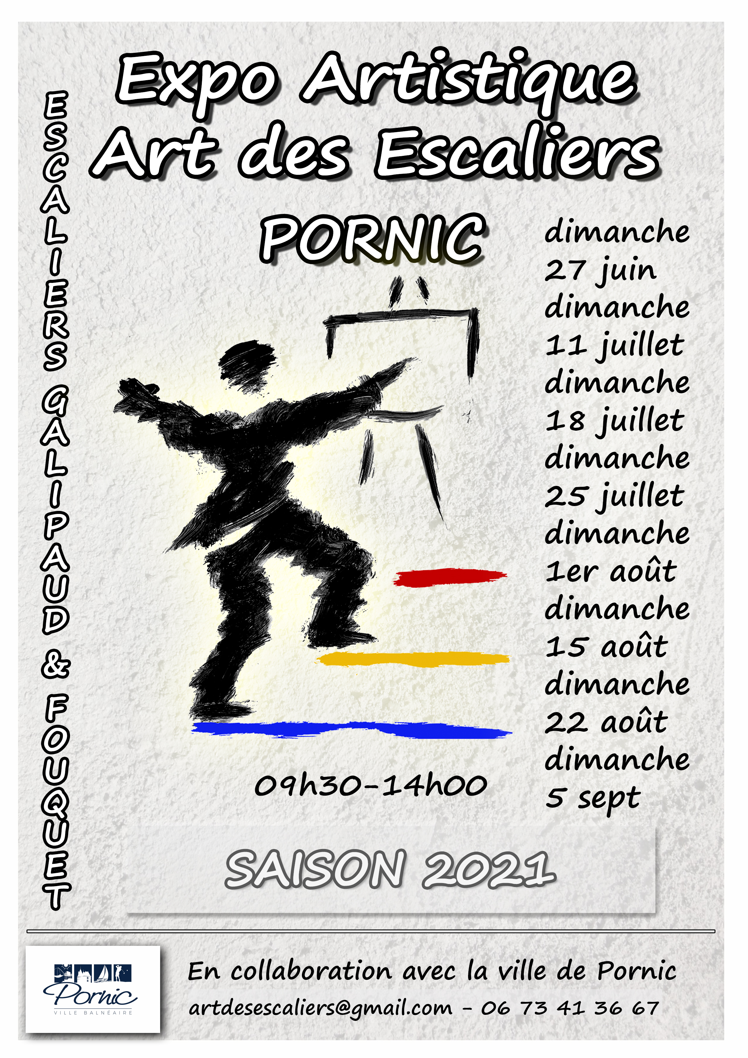 Arts des escalier Pornic 2021